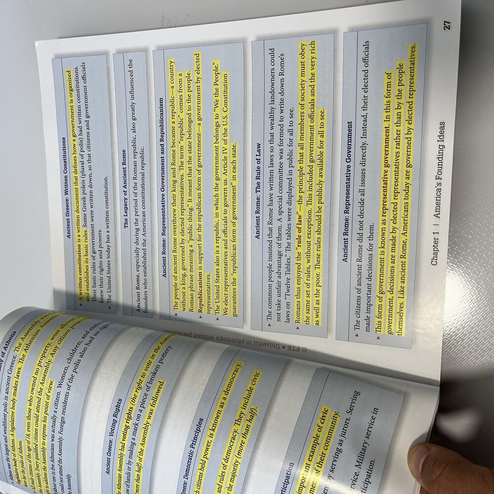 Gateway to American Civics and Government Revised Edition Florida EOC Test Prep - Picture 9 of 9